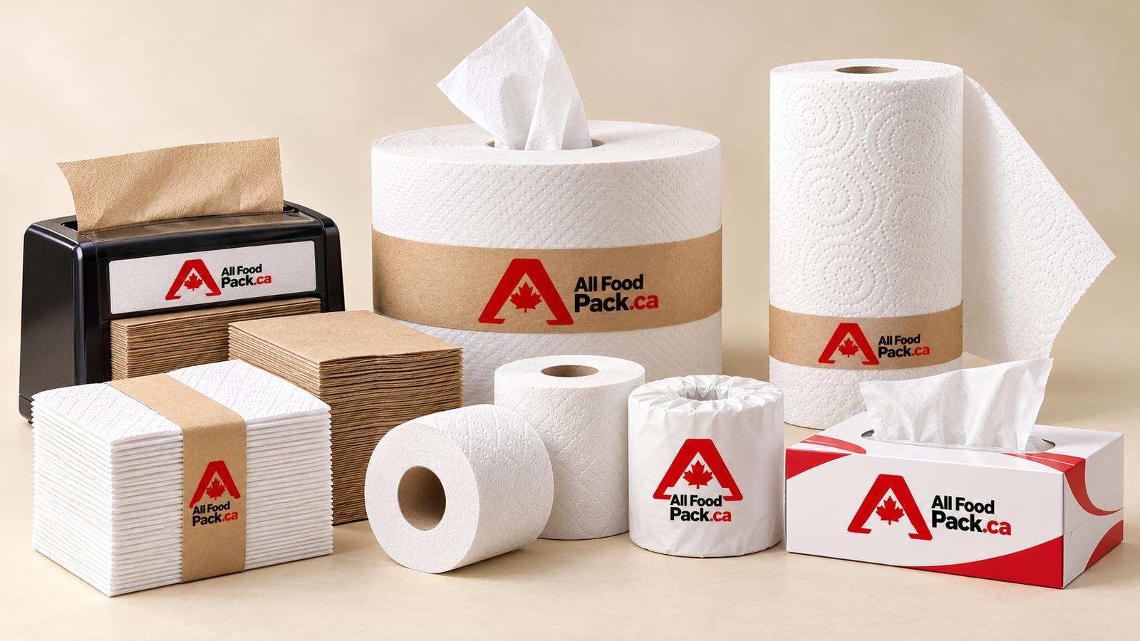 Napkins, Tissue and Paper Towels